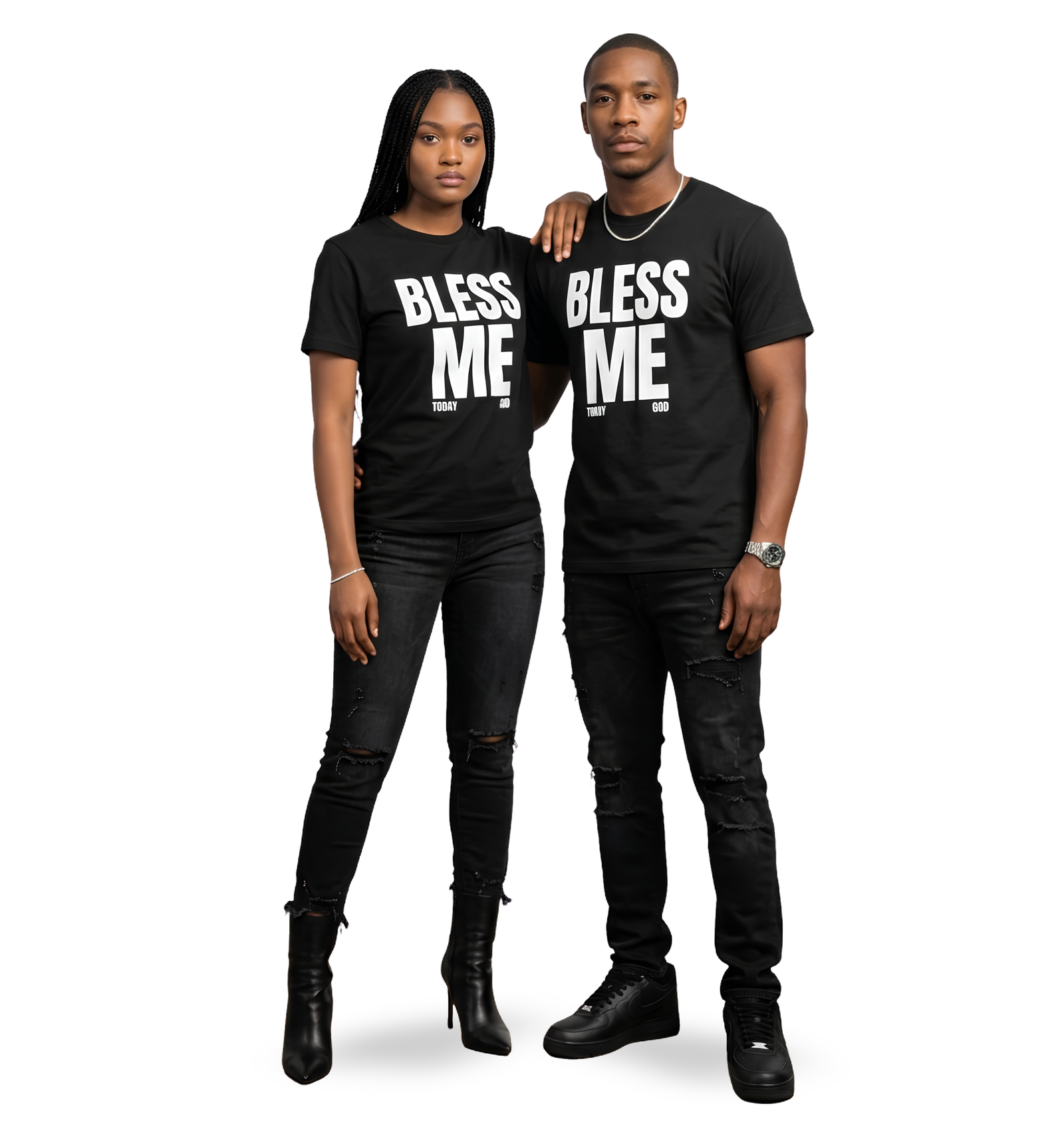 Bless Me Today God Heavyweight Unisex Tee
