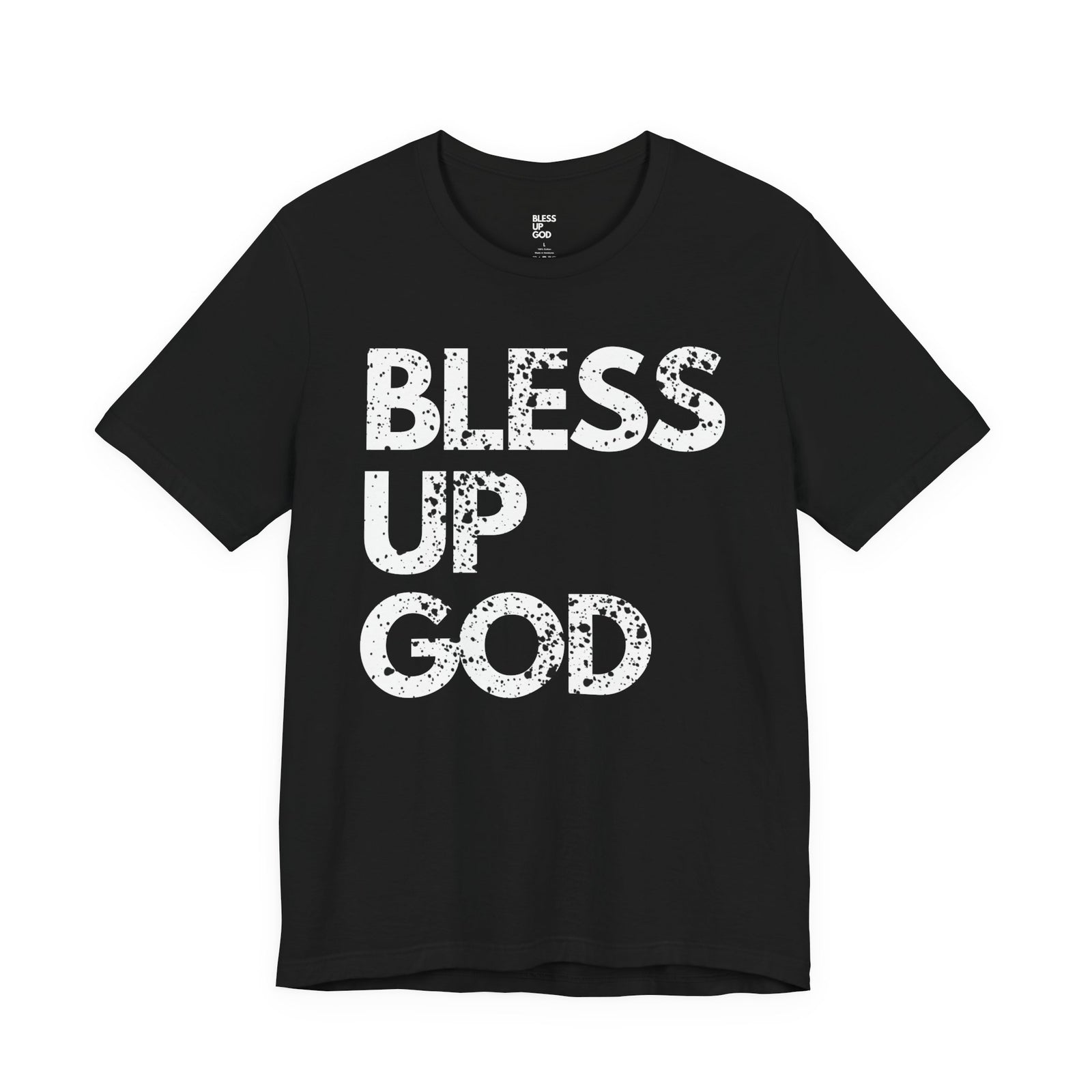 Bless Up God Premium Distressed Unisex Tee
