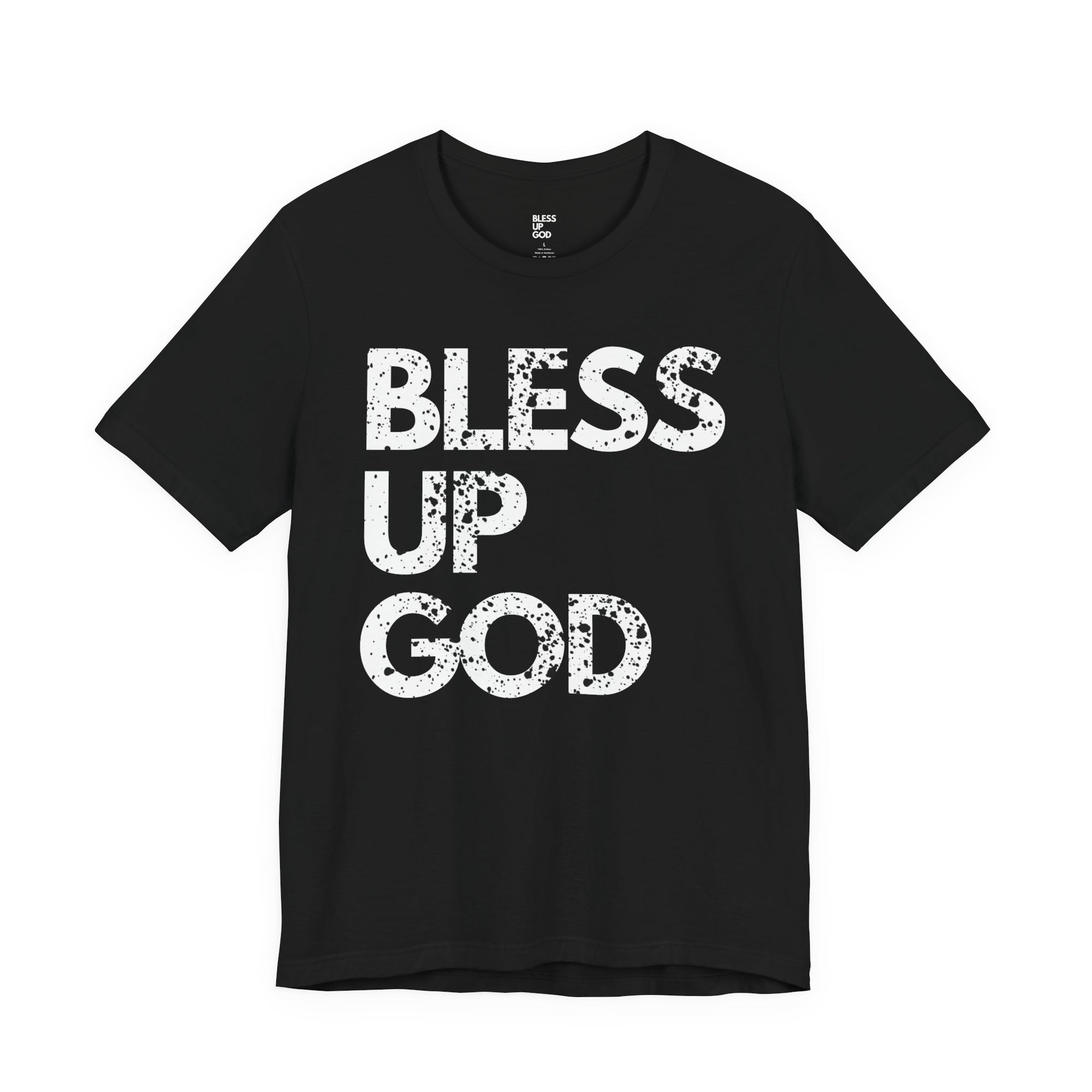 Bless Up God Premium Distressed Unisex Tee