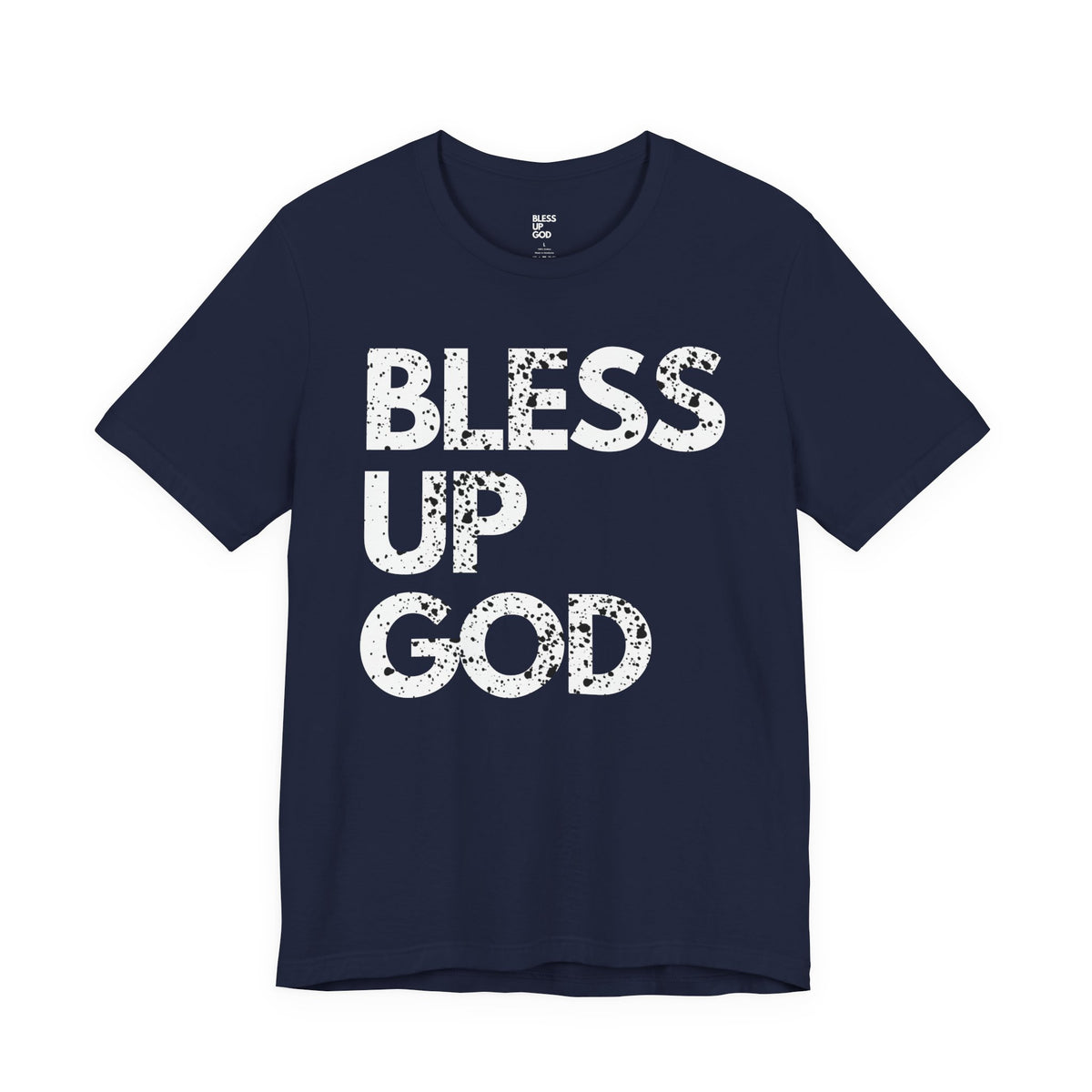 Bless Up God Premium Distressed Unisex Tee
