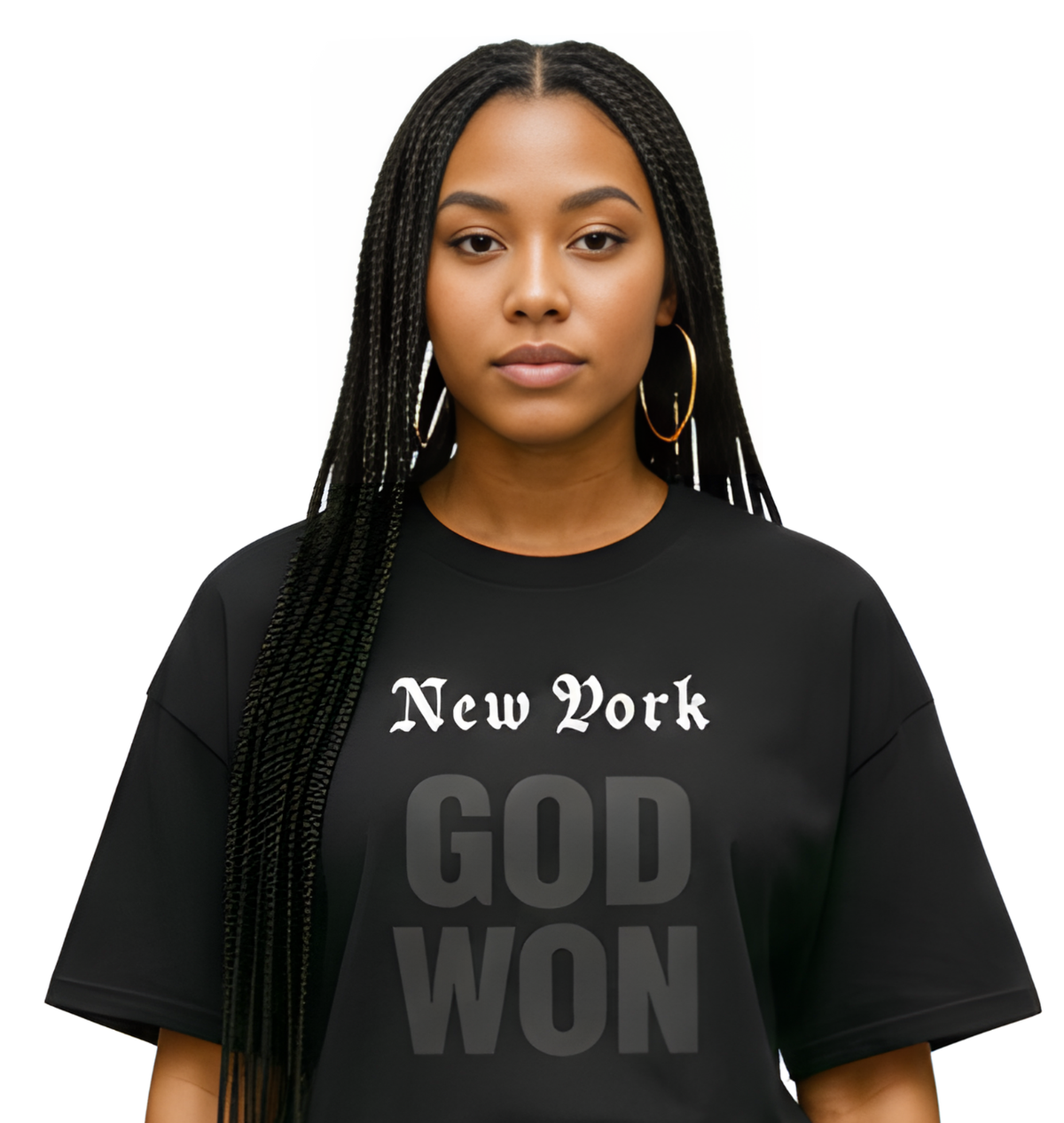 God Won NY Heavyweight Unisex Tee
