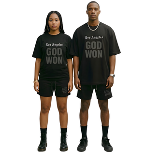 God Won Loose Fit Shorts