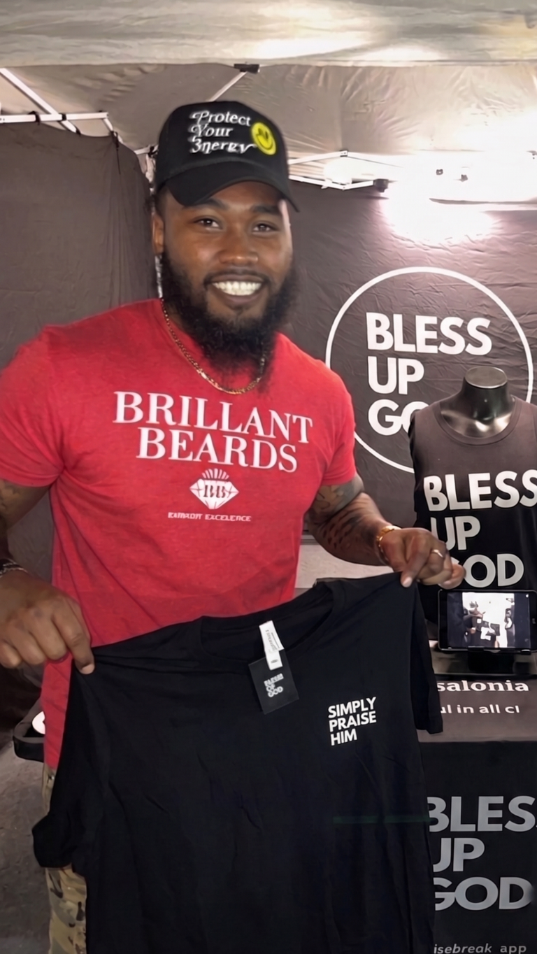 Simply Praise Him Signature Pocket Unisex Tee