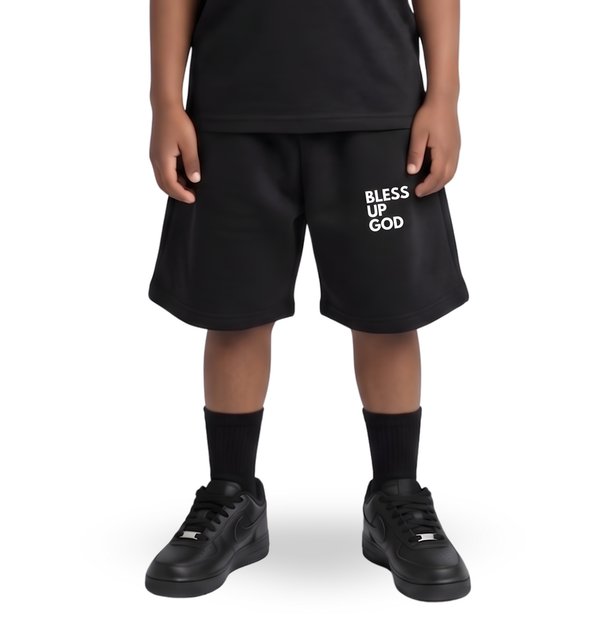 Kids' Bless Up God Shorts