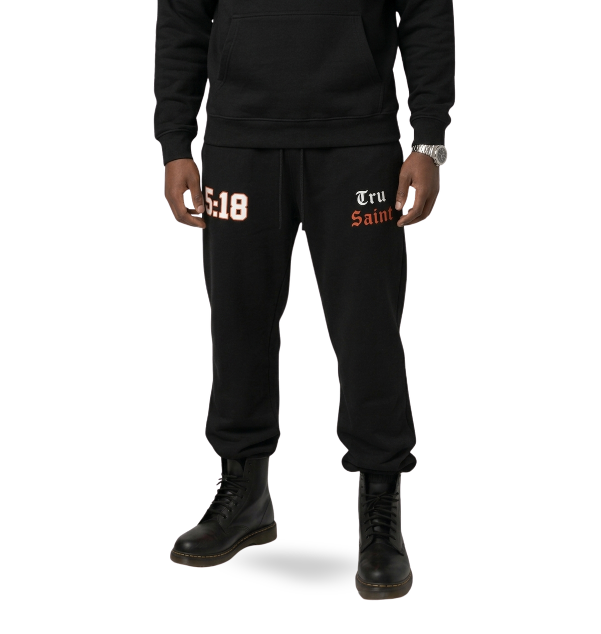 Tru Saint x 5:18 Orange Sweat Pants