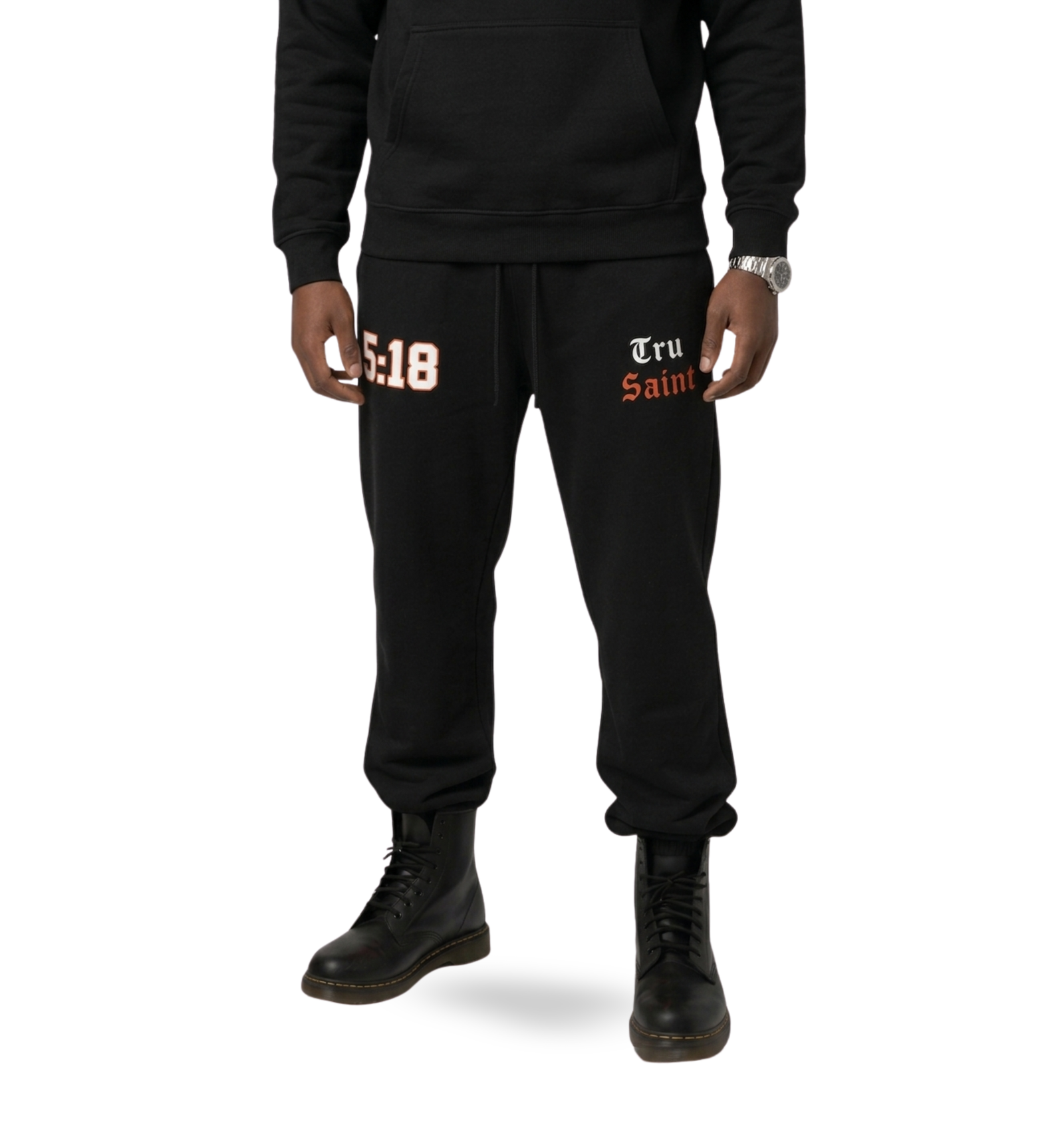 Tru Saint x 5:18 Orange Sweat Pants