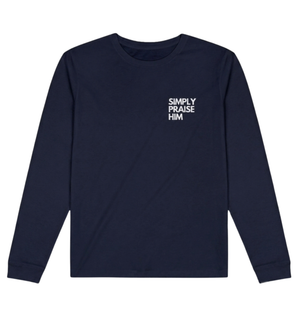 Simply Praise Him Signature Unisex Long Sleeve Tee