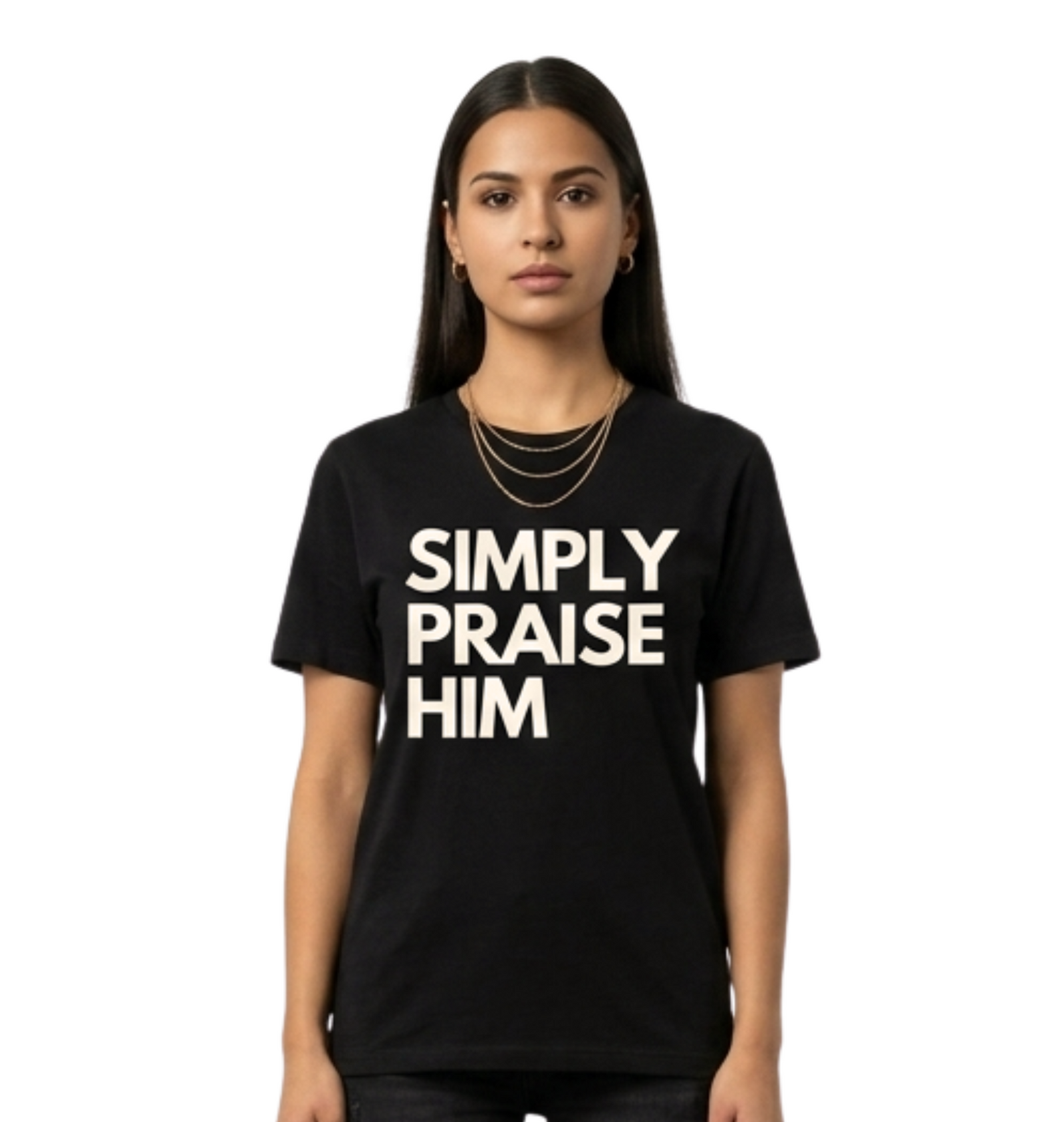 Simply Praise Him Signature Unisex Tee