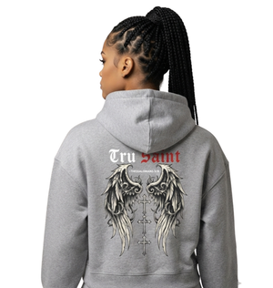Tru Saint x 5:18 Drawstring Angel Wing Hoodie