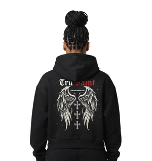 Tru Saint x 5:18 Drawstring Angel Wing Hoodie