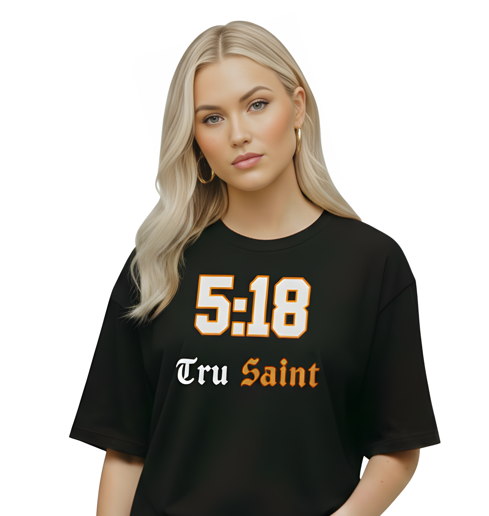 Tru Saint X 5:18 Orange Heavyweight Unisex Tee