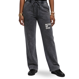 Women's Bless Up God Vintage Sweat Pants