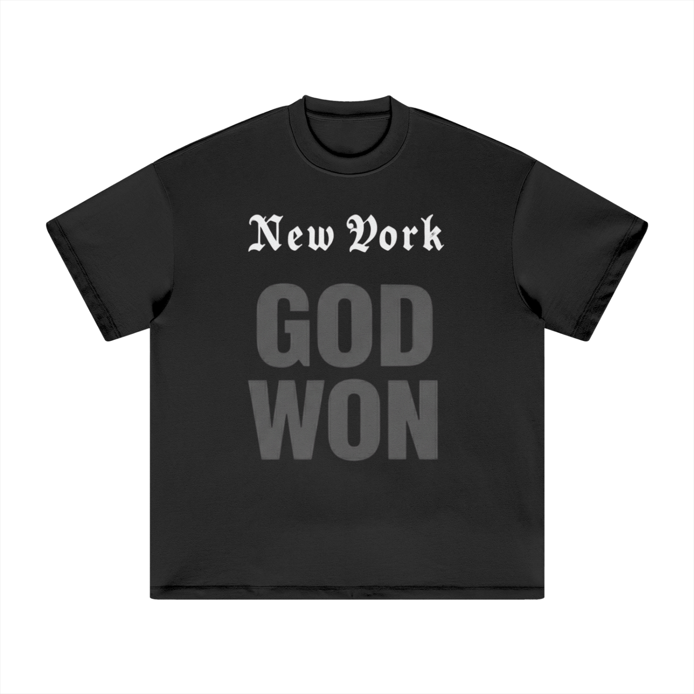 God Won NY Heavyweight Unisex Tee