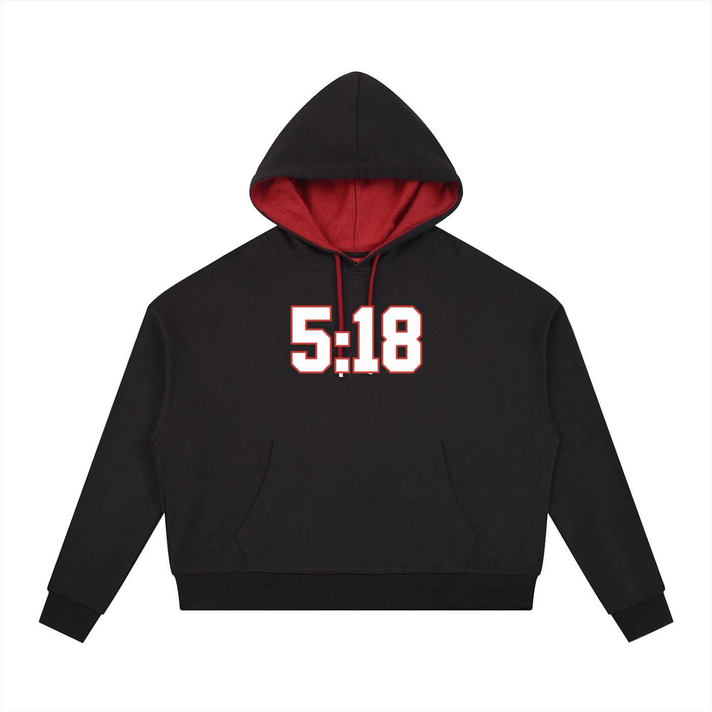 Tru Saint x 5:18 Drawstring Angel Wing Hoodie