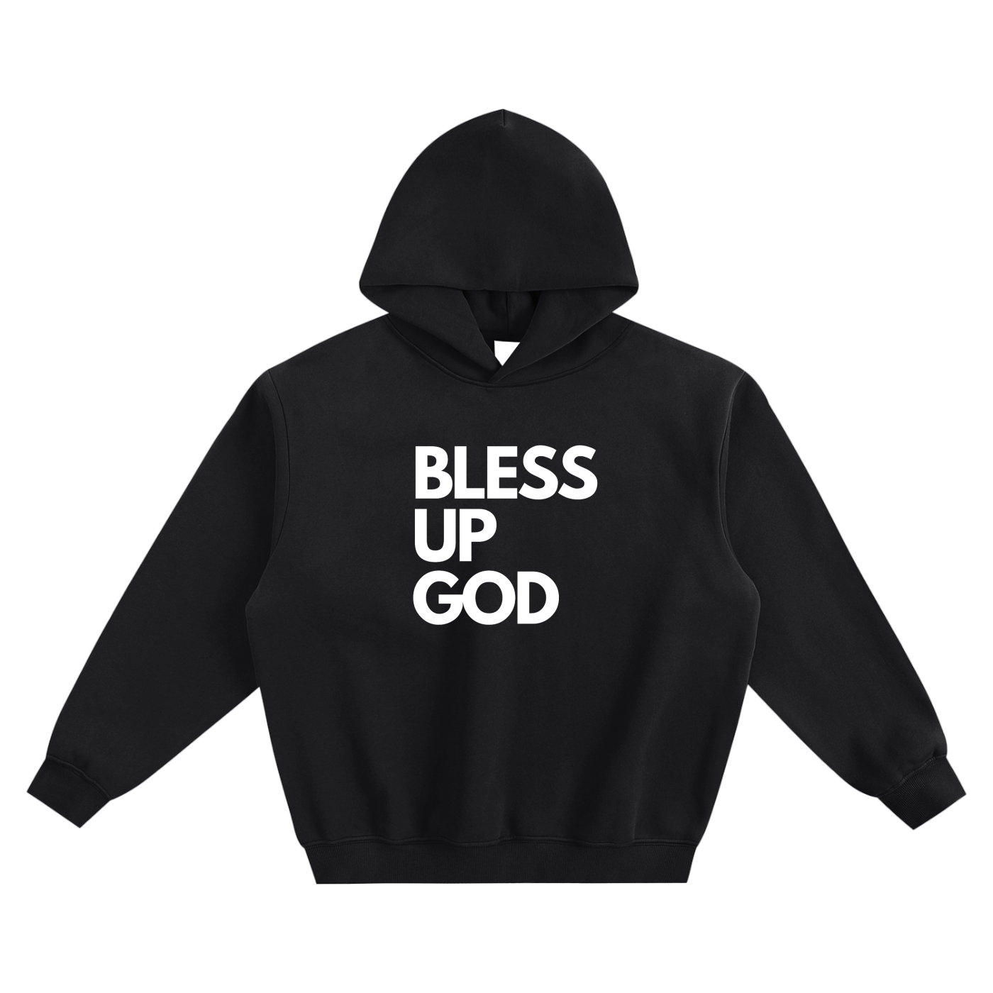 Bless Up God Loose Fit Hoodie