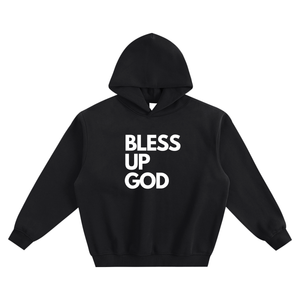 Bless Up God Loose Fit Hoodie